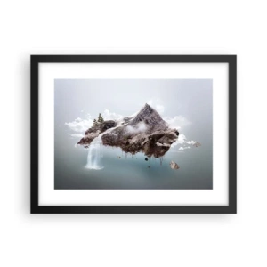 Poster in einem schwarzem Rahmen - Mit dem Auge eines Surrealisten - 40x30 cm