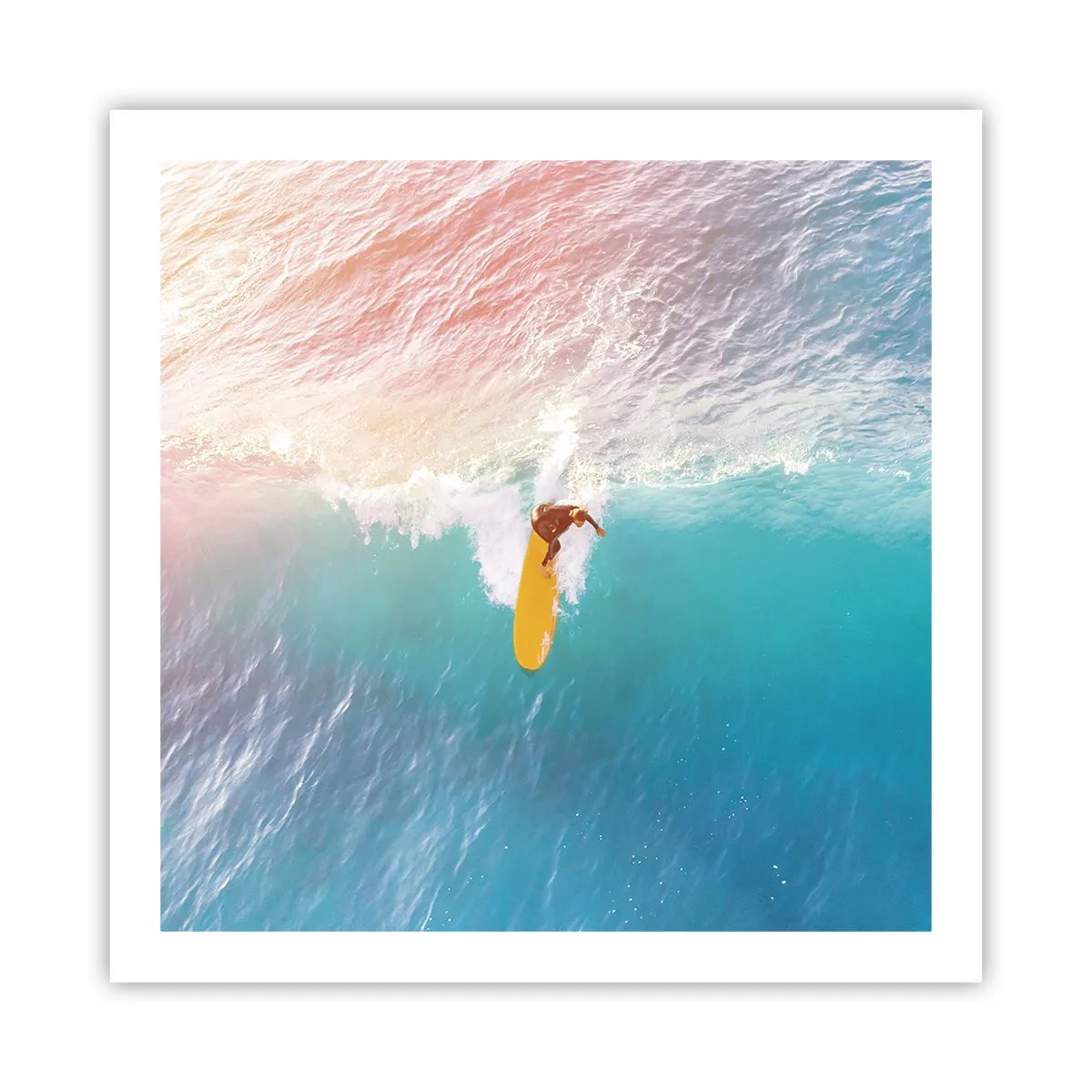 Poster - Der Ozeanreiter - 60x60 cm
