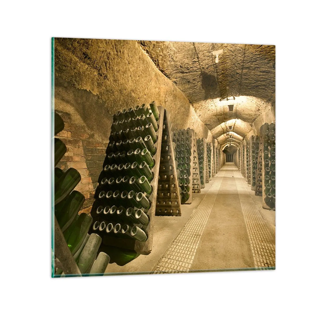 Glasbild - Bild auf glas - Die Geburt des Geschmacks - 30x30 cm