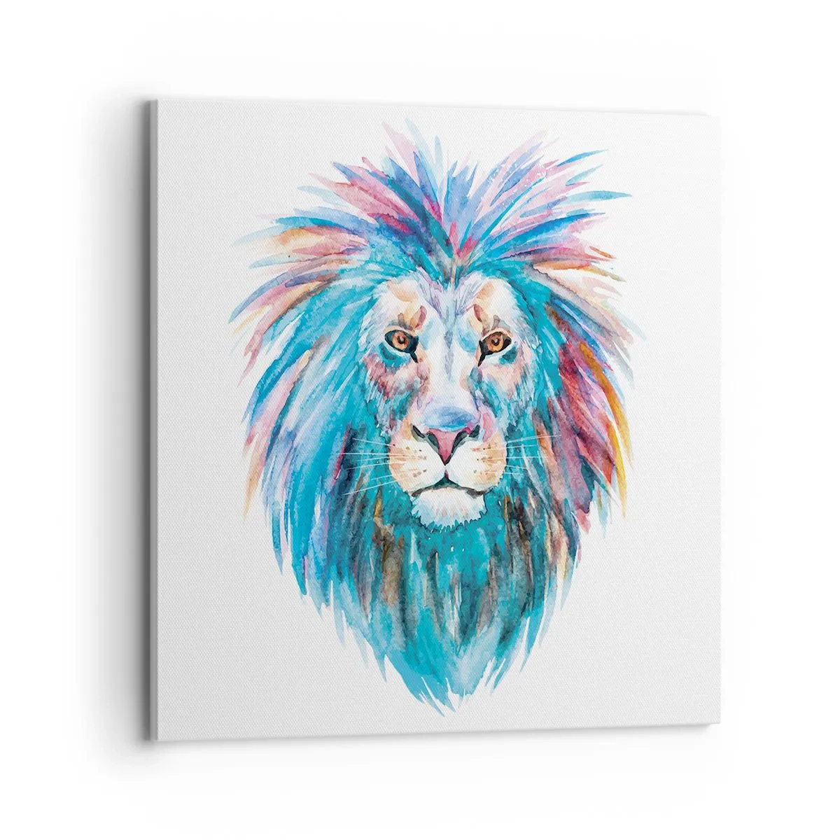 Bild auf Leinwand - Leinwandbild - Eine elektrisierende Aura - 70x70 cm