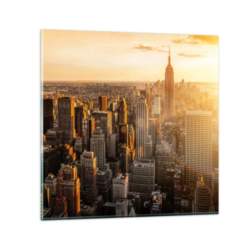 Glasbild - Bild auf glas - In der Sonne wachsen - 40x40 cm