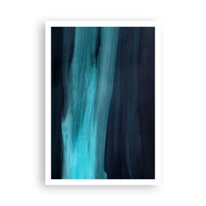 Poster - Gehen Sie mit dem Strom - 70x100 cm