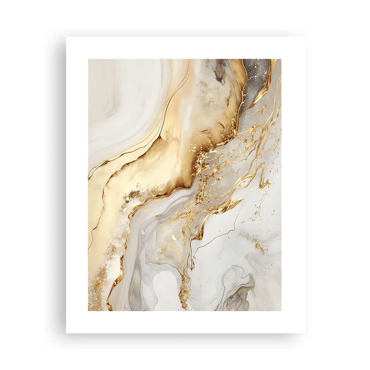 Poster - Abstraktion: Schönheit und Güte - 40x50 cm