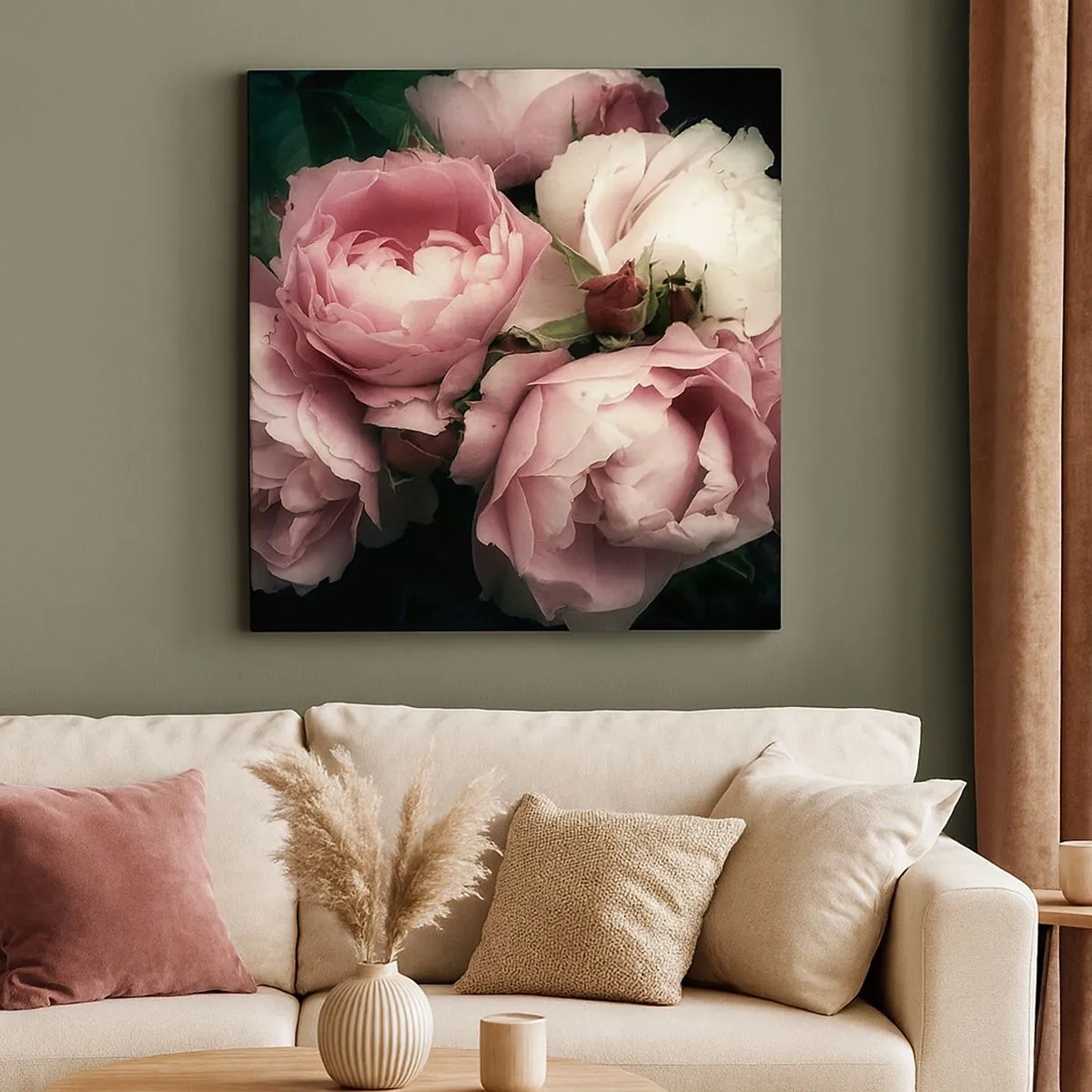 Bild auf Leinwand - Leinwandbild - Der Charme der Belle Epoque - 30x30 cm