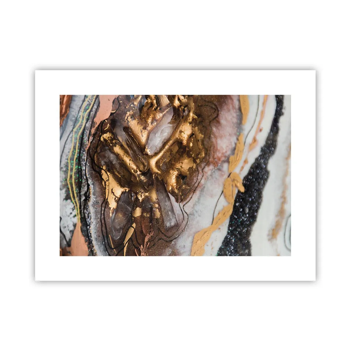 Poster - Das Element der Erde - 40x30 cm