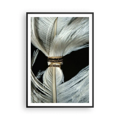 Poster in einem schwarzem Rahmen - ... und ich werde dich nicht verlassen ... - 70x100 cm