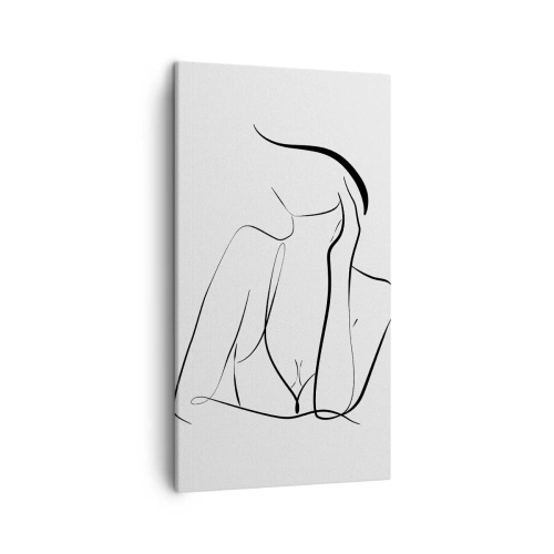 Bild auf Leinwand - Leinwandbild - Auf der Traumwelle - 45x80 cm