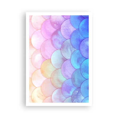 Poster - Perlenschuppe - 70x100 cm