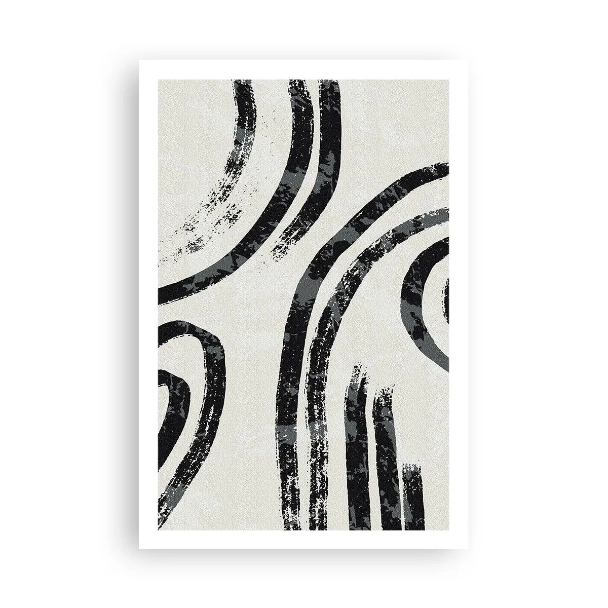 Poster - Bei Hälfte angehalten - 61x91 cm