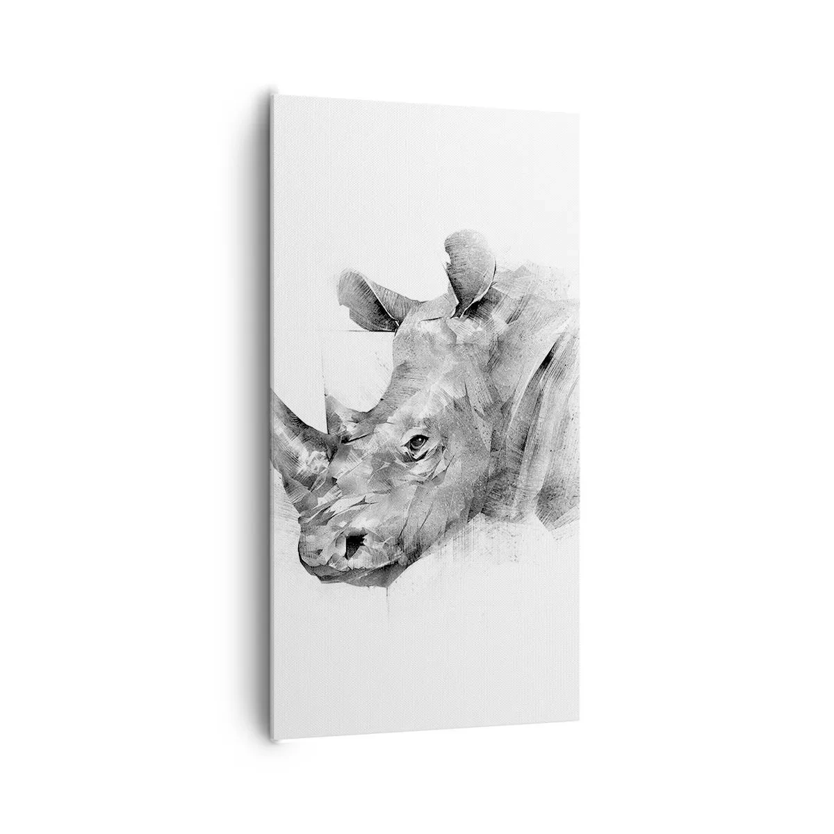 Bild auf Leinwand - Leinwandbild - Afrikanisches Porträt - 65x120 cm