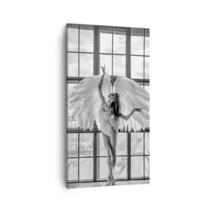 Bild auf Leinwand - Leinwandbild - Stadt der Engel? - 45x80 cm