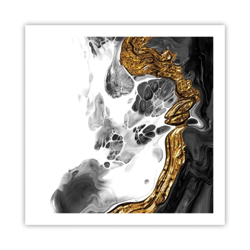 Poster - Organische Komposition - 60x60 cm