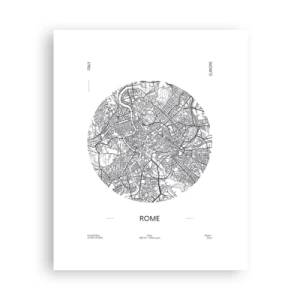 Poster - Anatomie von Rom - 40x50 cm