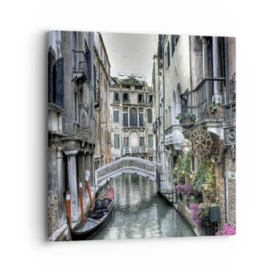 Bild auf Leinwand - Leinwandbild - Seit Jahrhunderten in stiller Besinnung - 30x30 cm