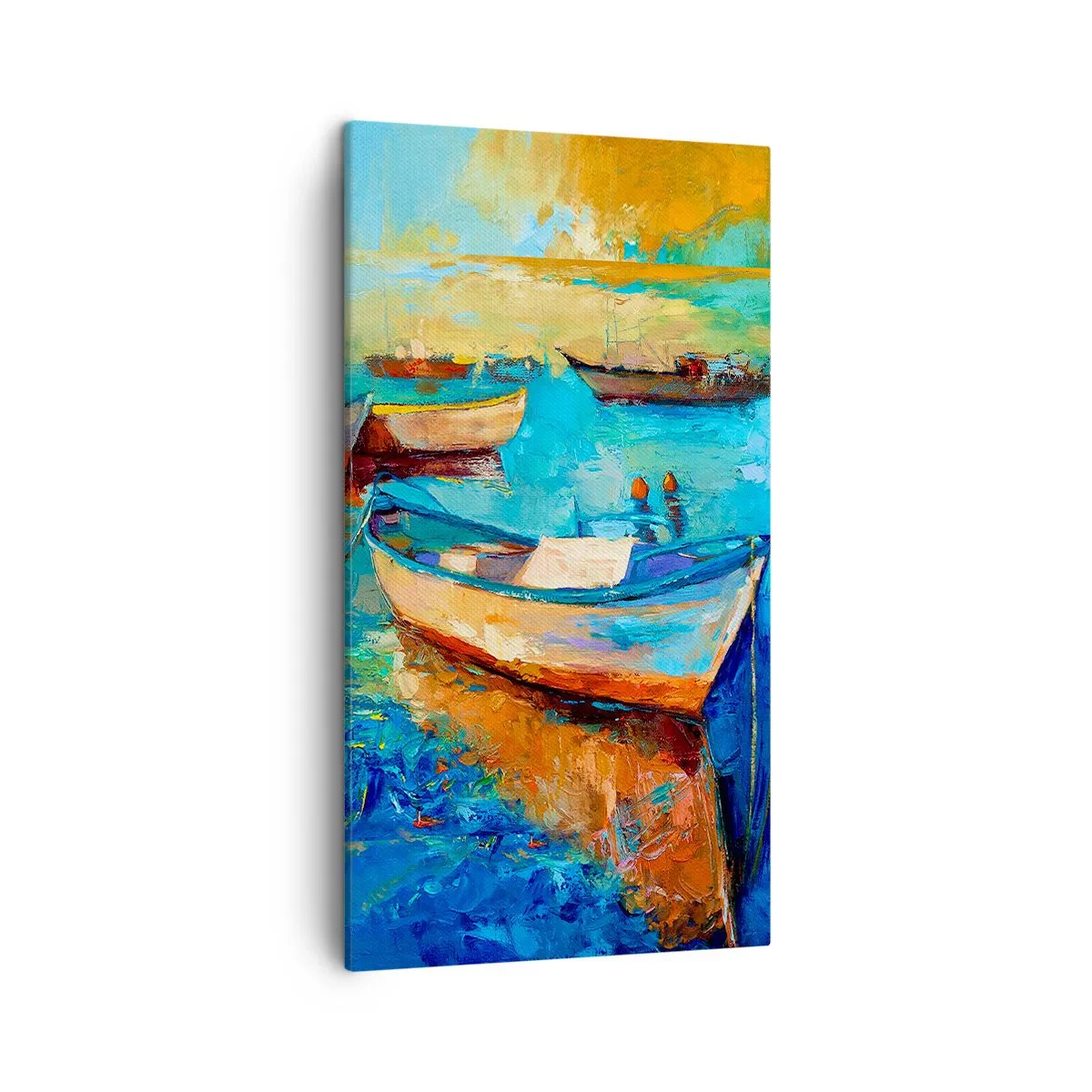 Bild auf Leinwand - Leinwandbild - In der südlichen Bucht - 45x80 cm