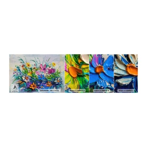Fototapetenmuster Standard Eco - Überhaupt kein Stillleben - Blumen, Blumenstrauß, Garten - 100x30 cm