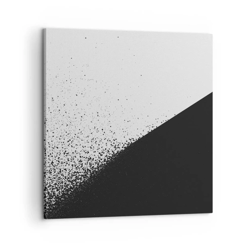 Bild auf Leinwand - Leinwandbild - Immer schneller, immer mehr - 60x60 cm