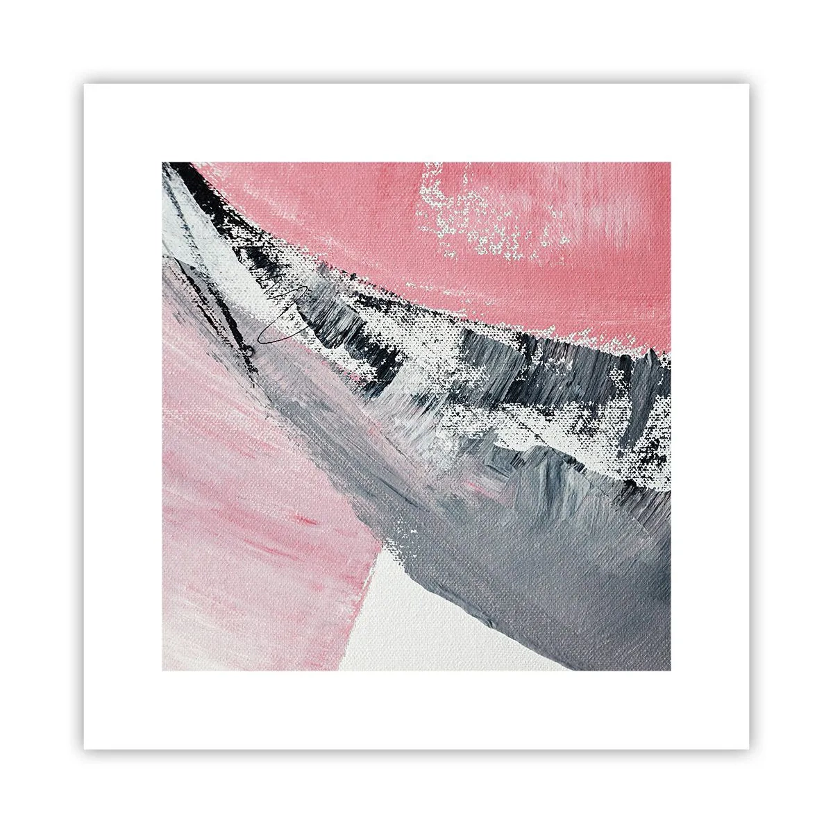 Poster - Passende Komposition - 30x30 cm