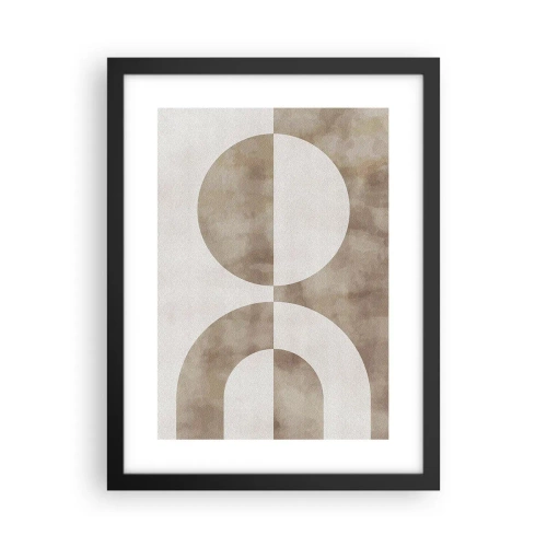 Poster in einem schwarzem Rahmen - Ähnlichkeiten und Unterschiede - 30x40 cm