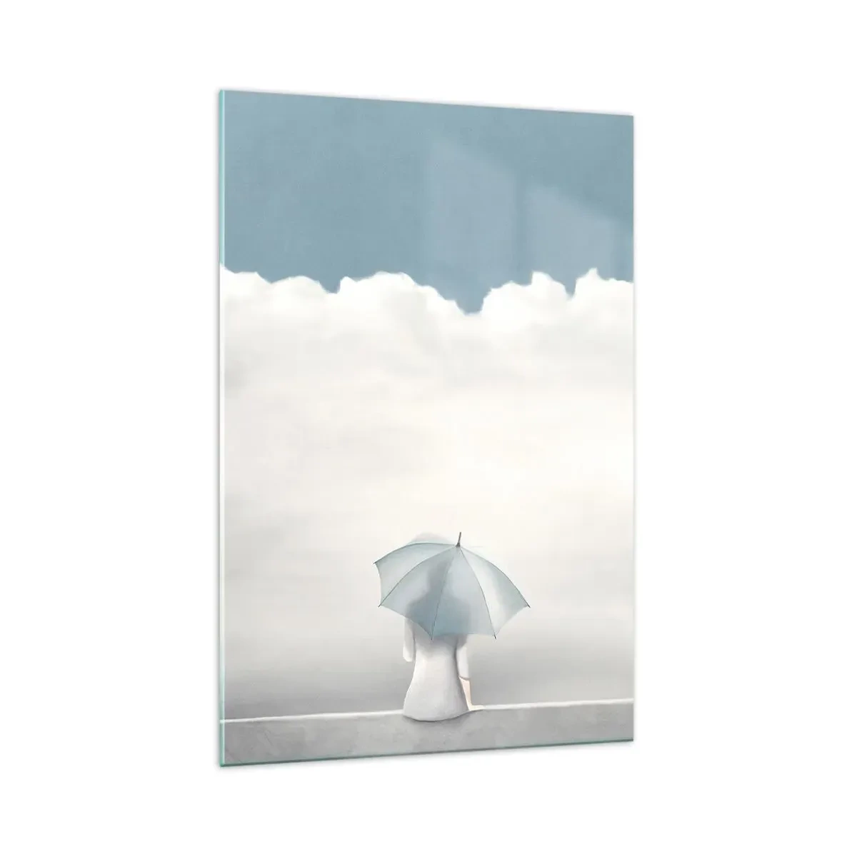 Glasbild - Bild auf glas - Am Rande der Realität und Träume - 70x100 cm