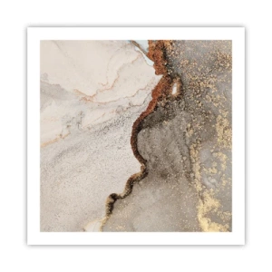 Poster - An der Grenze der Farben - 60x60 cm