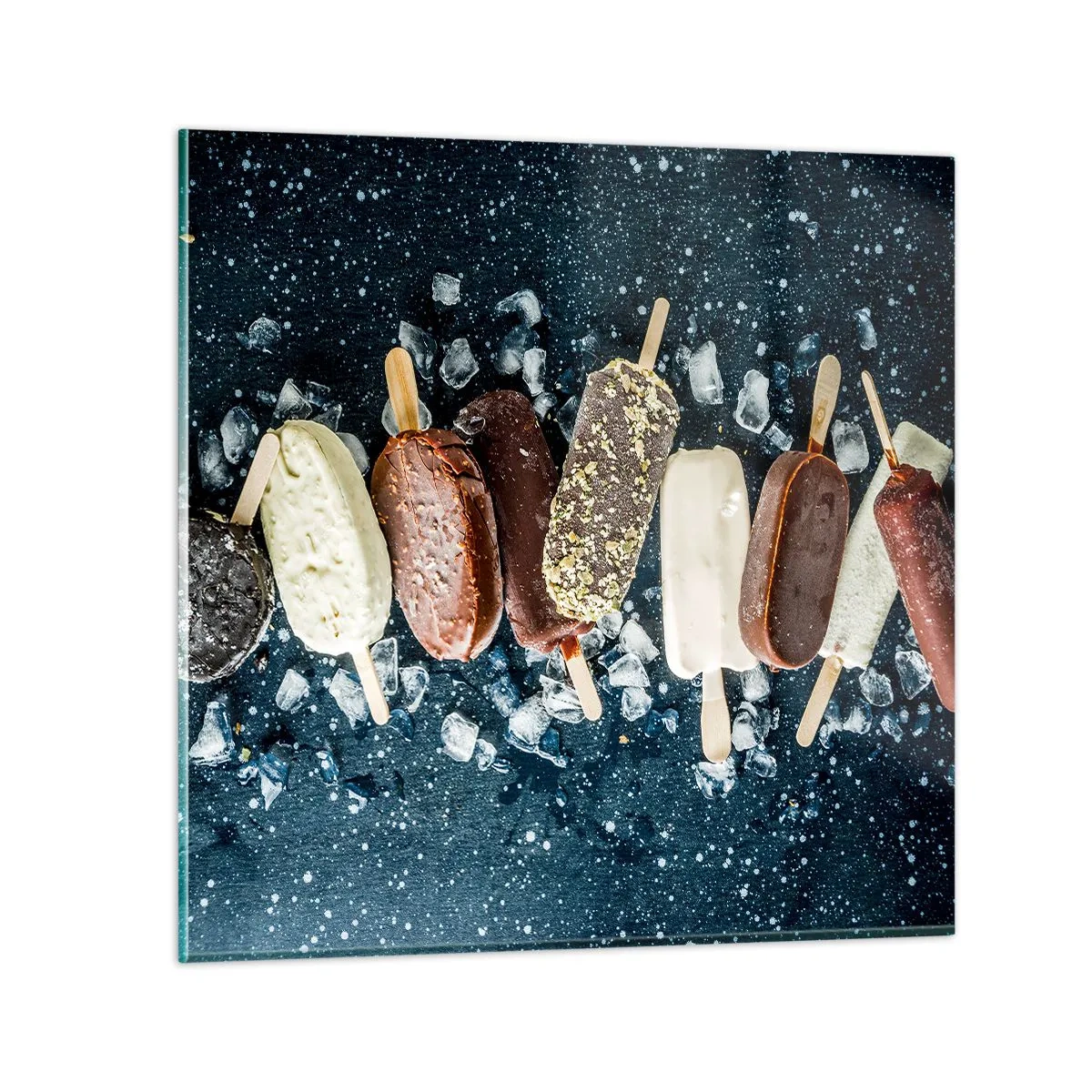 Glasbild - Bild auf glas - Geschmack des heißen Sommers - 50x50 cm