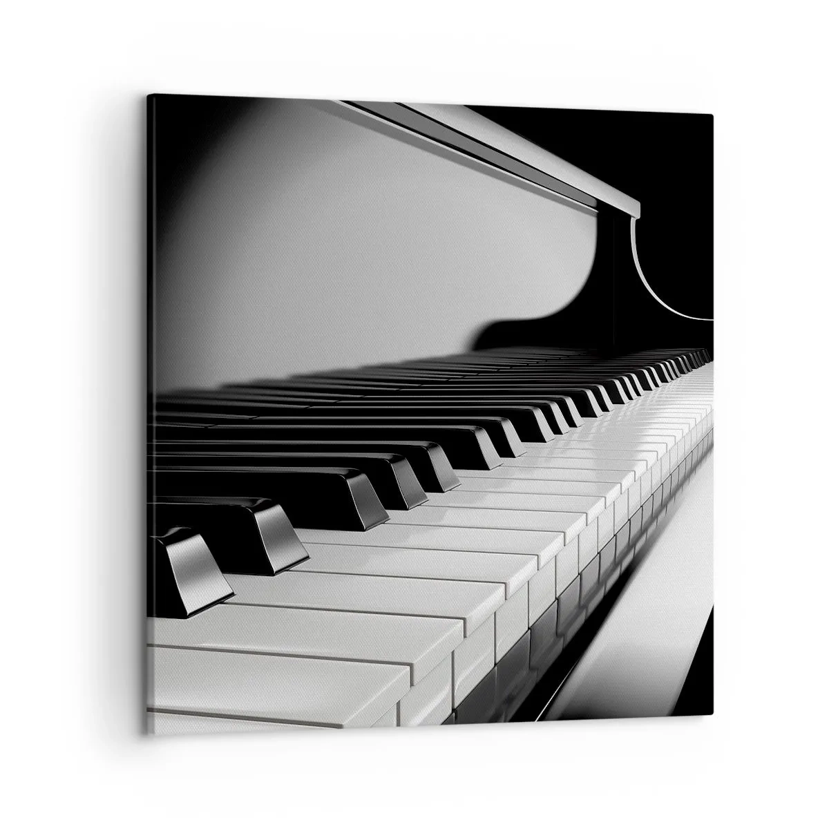Bild auf Leinwand - Leinwandbild - Harmonie von Formen und Farben - 50x50 cm