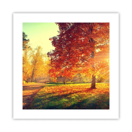 Poster - Unhöflich ist schön - 40x40 cm