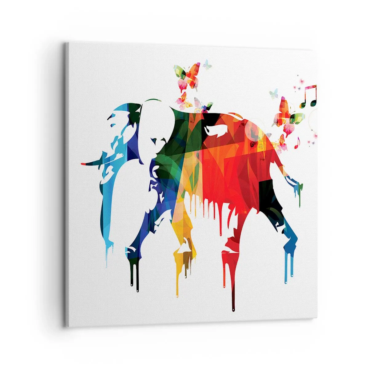 Bild auf Leinwand - Leinwandbild - Jeder kann tanzen - 50x50 cm