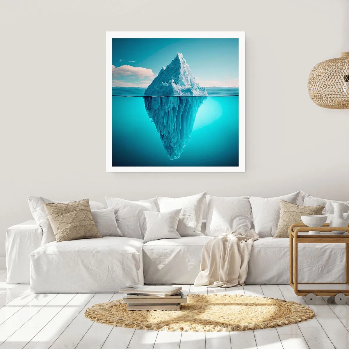 Poster - Königin des Eises - 60x60 cm