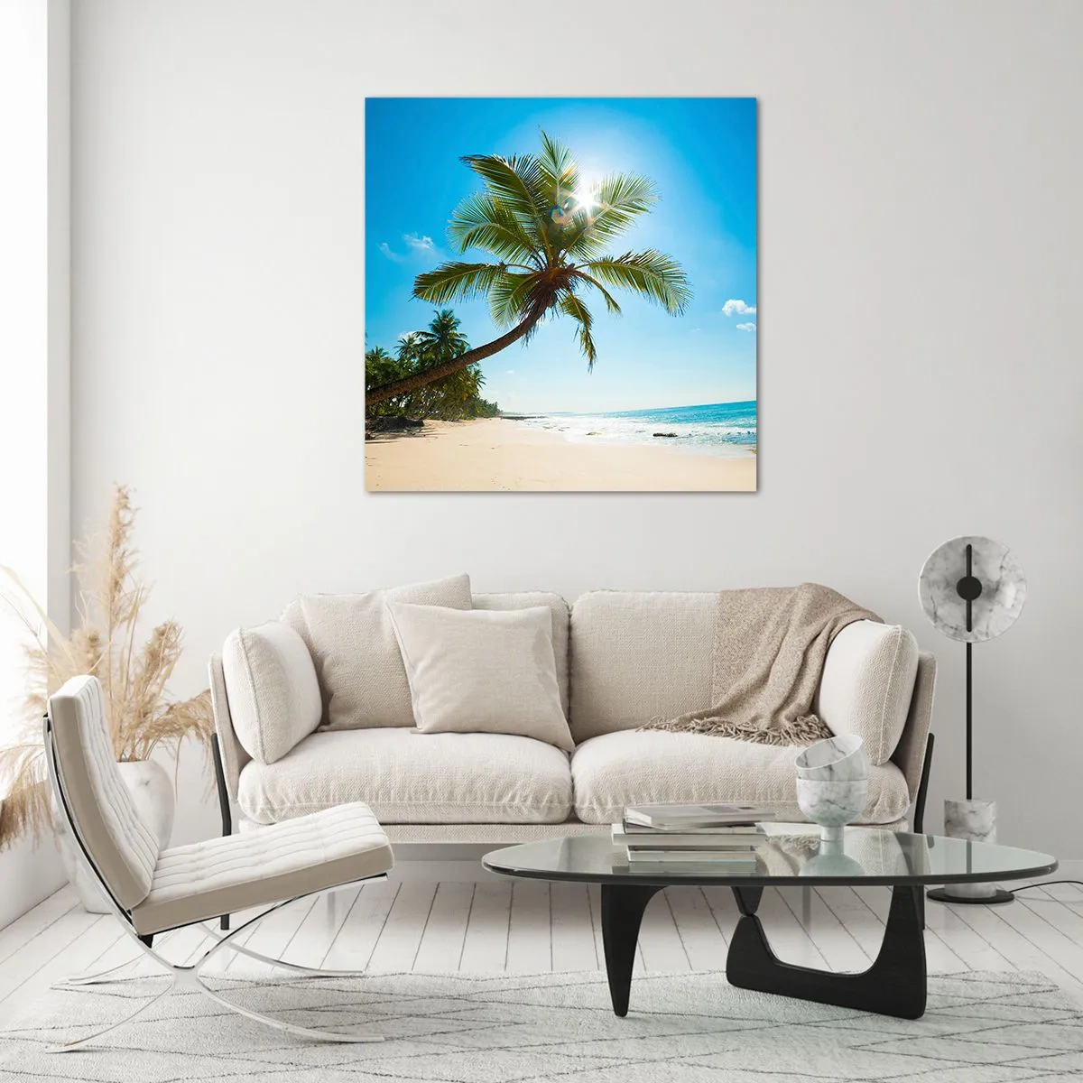 Glasbild - Bild auf glas - Niemandem zeigen - 40x40 cm