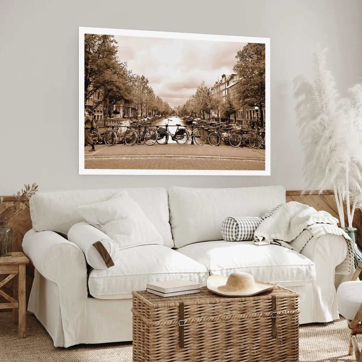 Poster - Niederländische Atmosphäre - 70x50 cm