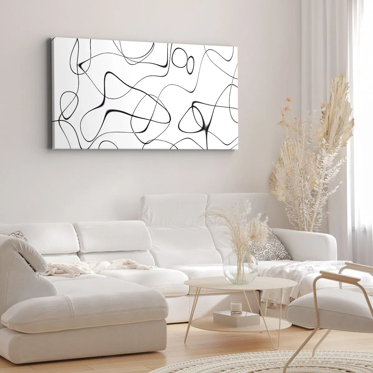 Bild auf Leinwand - Leinwandbild - Lebenswege, Wechselfälle - 100x40 cm