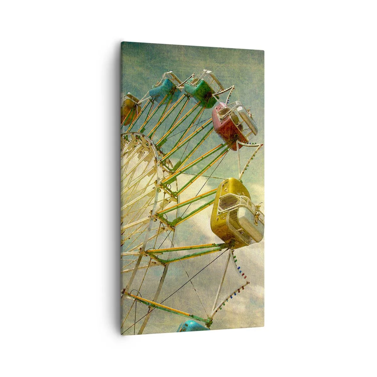 Bild auf Leinwand - Leinwandbild - Es wird Spaß geben ... - 55x100 cm