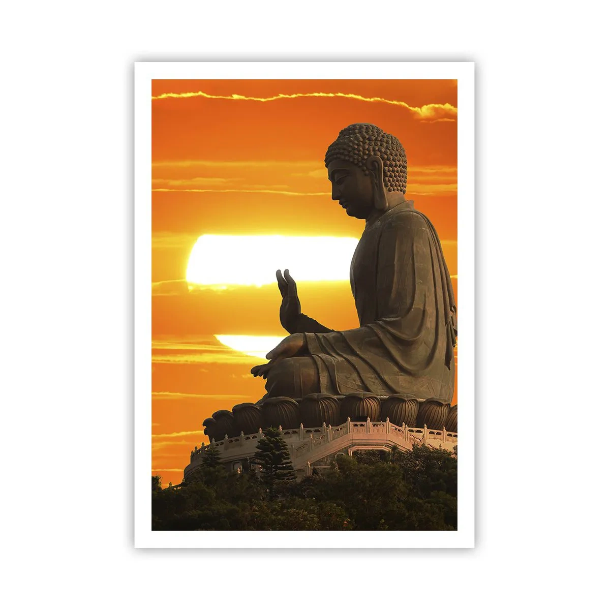 Poster - Keine Angst vor der Welt - 70x100 cm