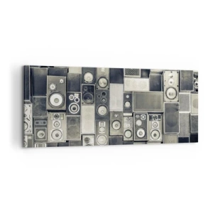 Bild auf Leinwand - Leinwandbild - Und es ist alles in Ordnung - 100x40 cm