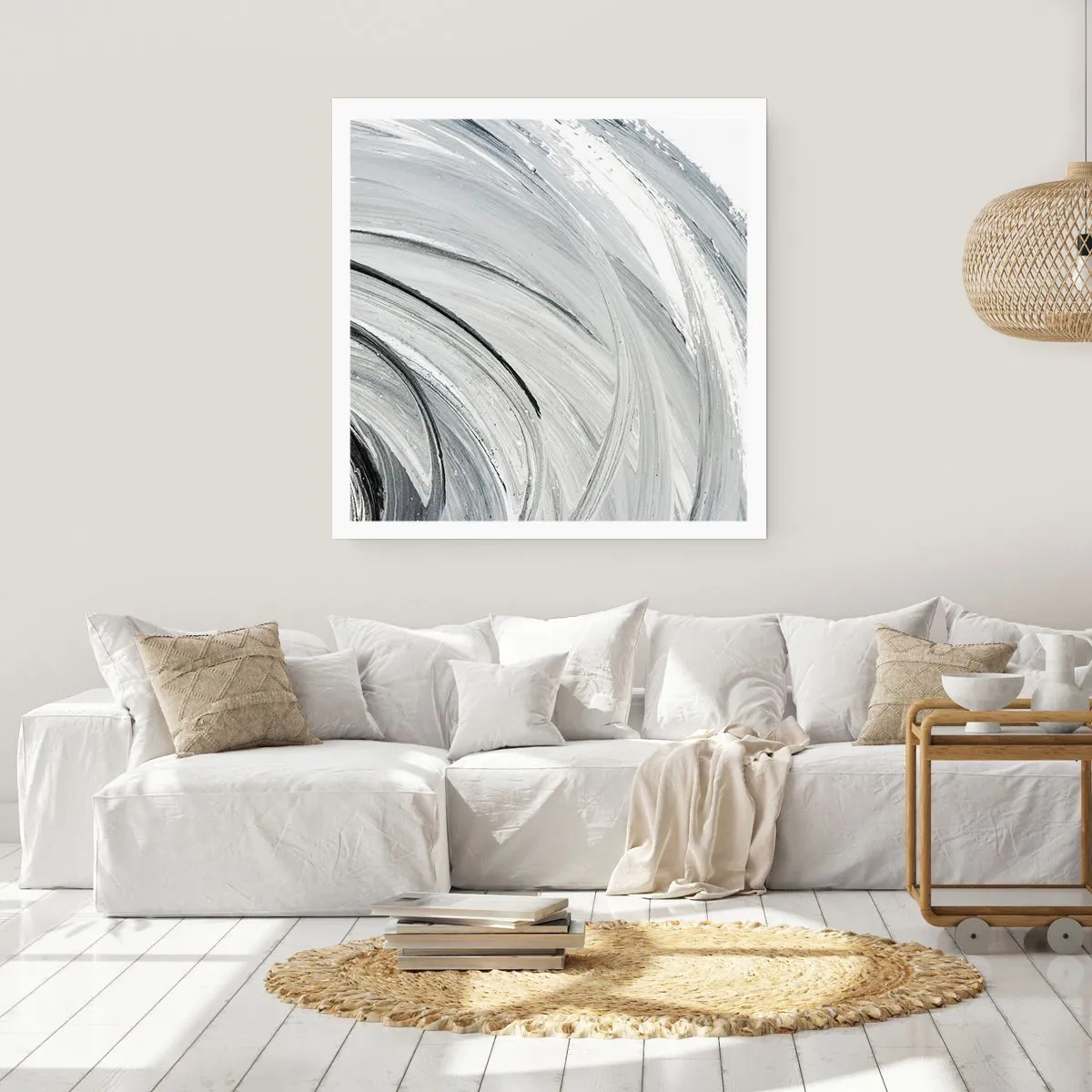 Poster - Orbitale Komposition - 40x40 cm