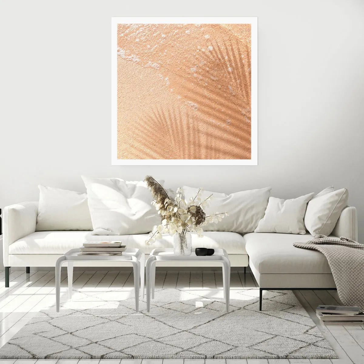 Poster - Der Schatten eines heißen Sommers - 30x30 cm