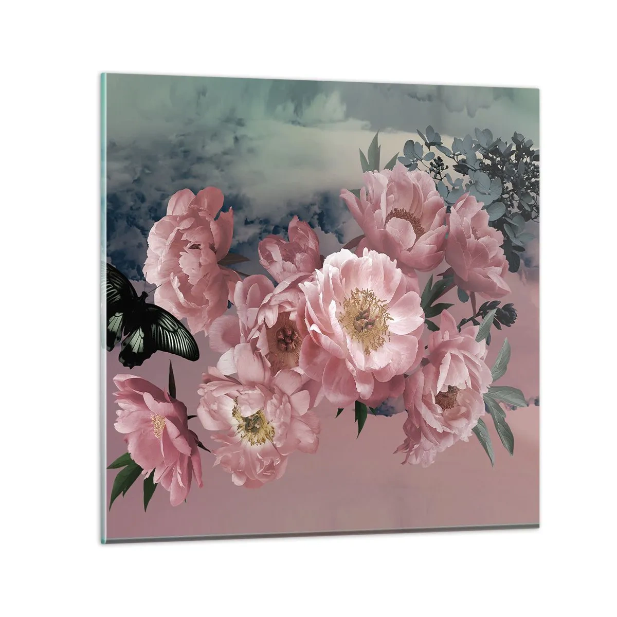 Glasbild - Bild auf glas - Der Höhepunkt der Romantik - 40x40 cm