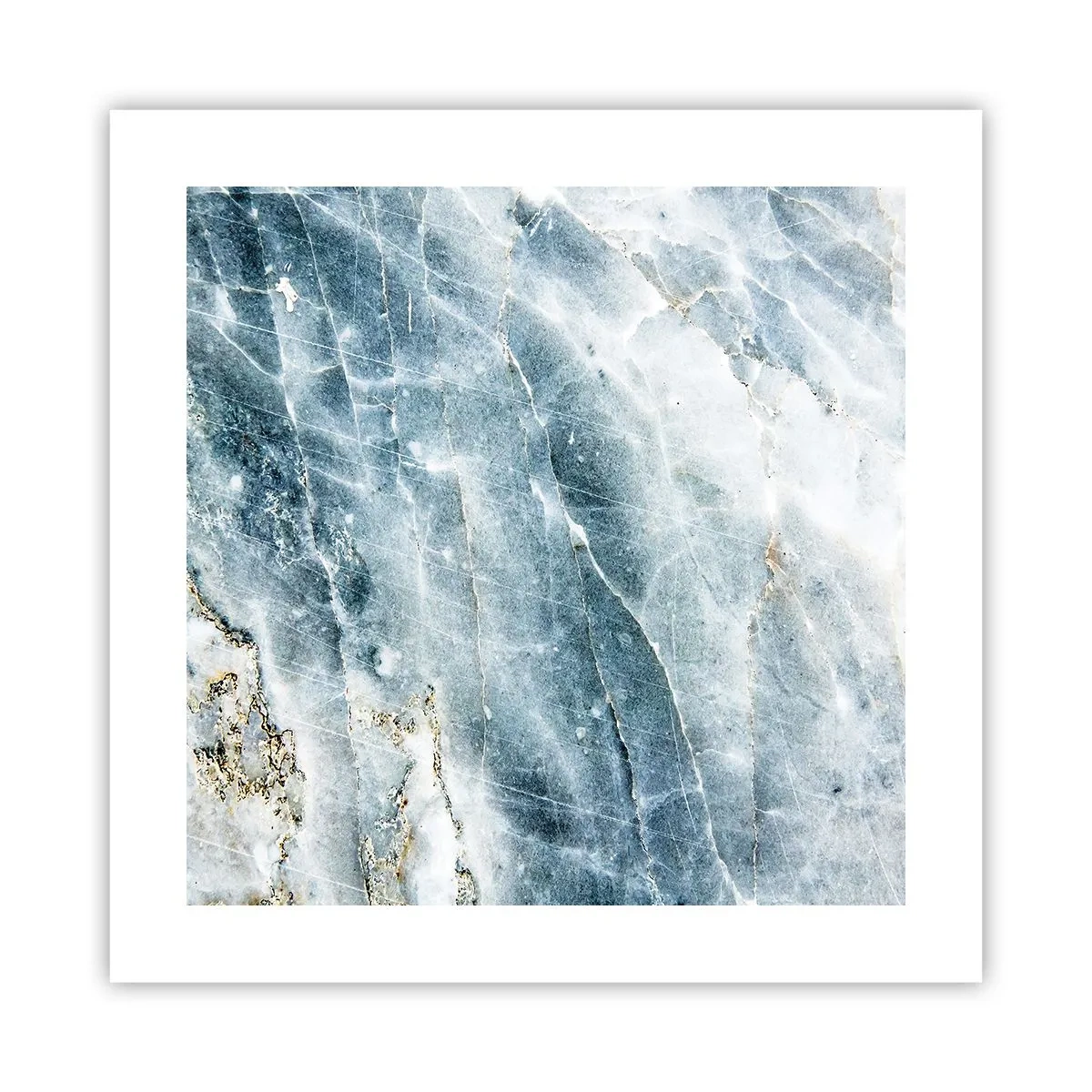 Poster - Eiswelt - 40x40 cm