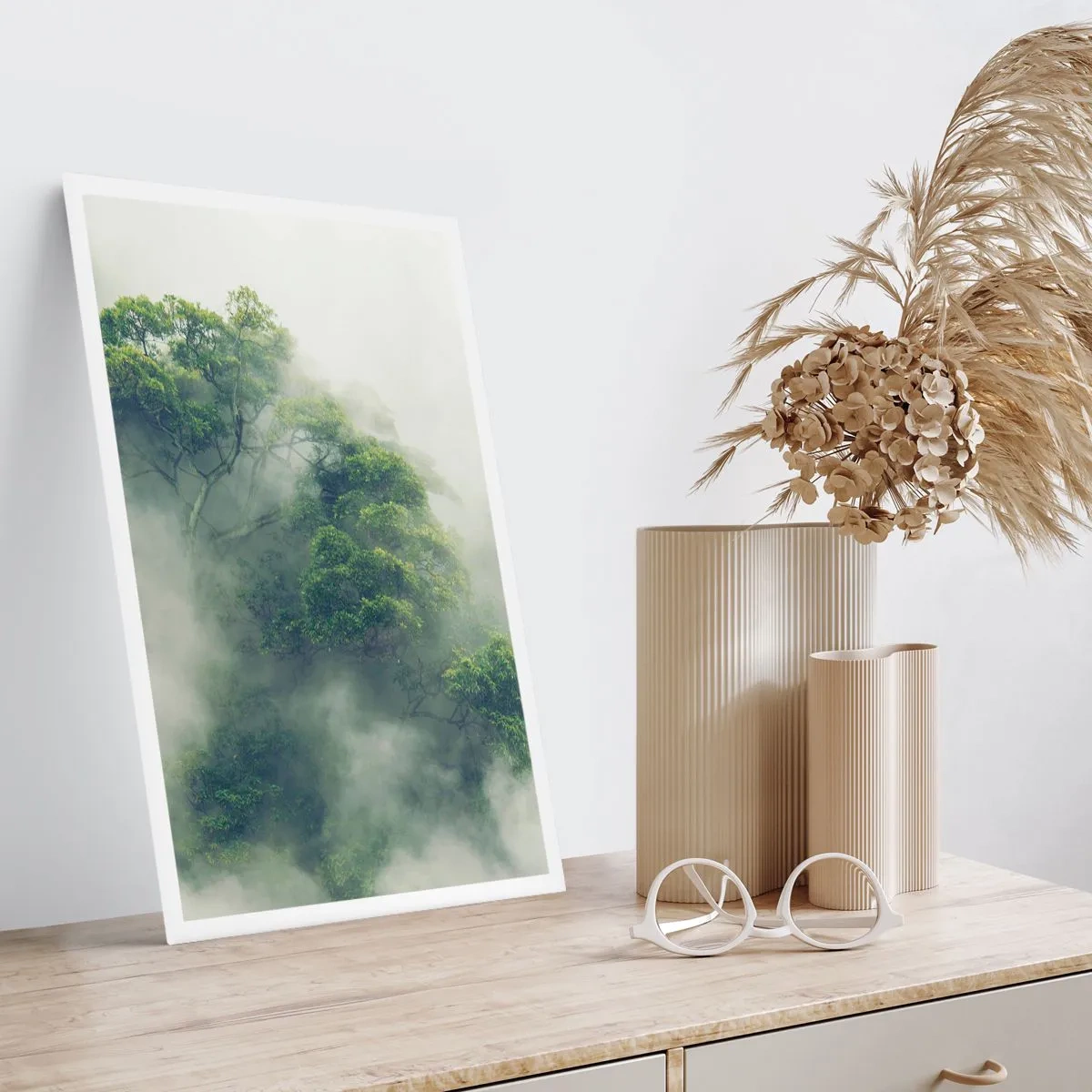 Poster - In Nebel gehüllt - 30x40 cm