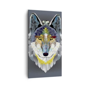 Bild auf Leinwand - Leinwandbild - Vom Teufel sprechen - 55x100 cm