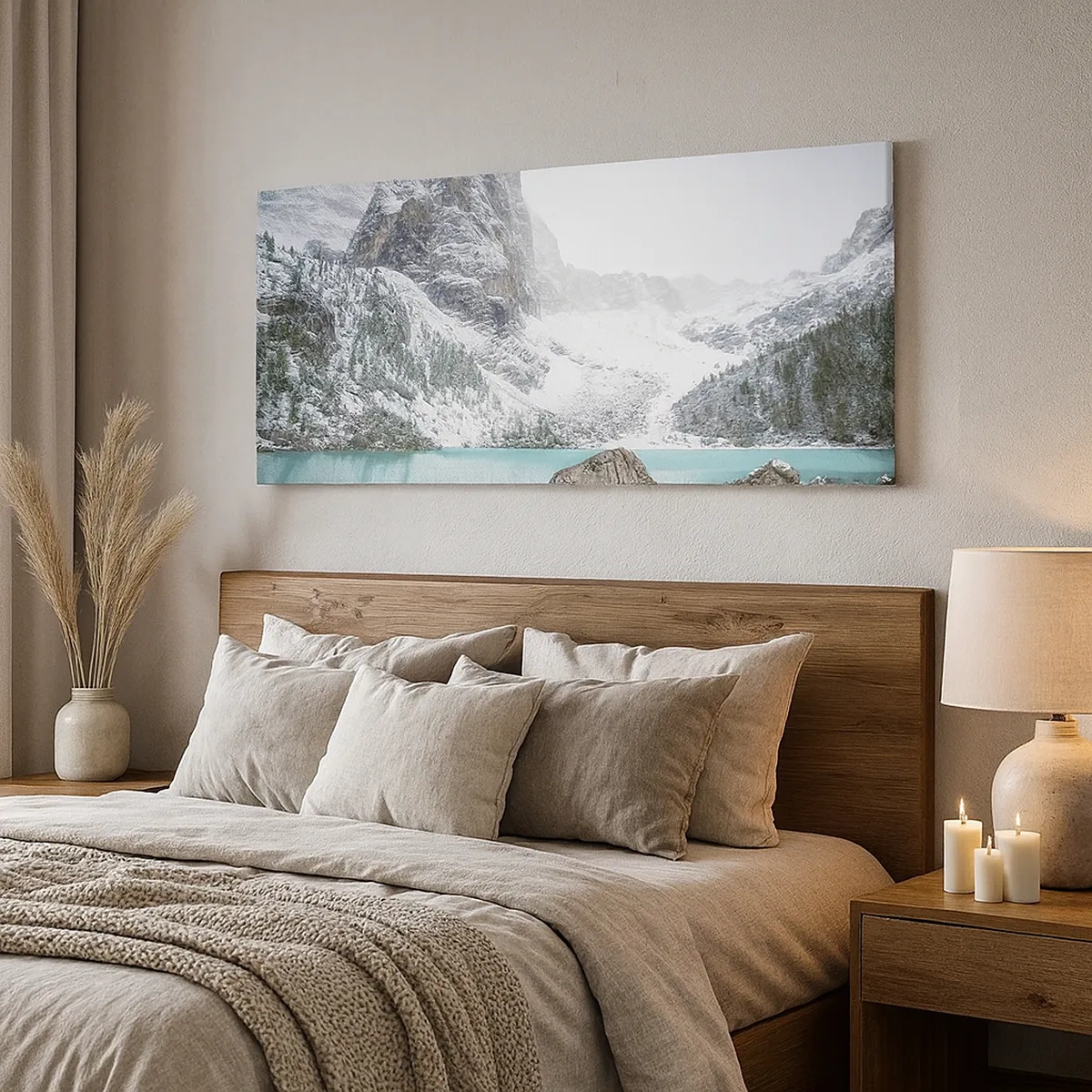 Bild auf Leinwand - Leinwandbild - Auf der Hut - 30x30 cm