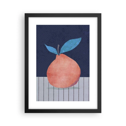 Poster in einem schwarzem Rahmen - Konvexität und Ebene - 30x40 cm