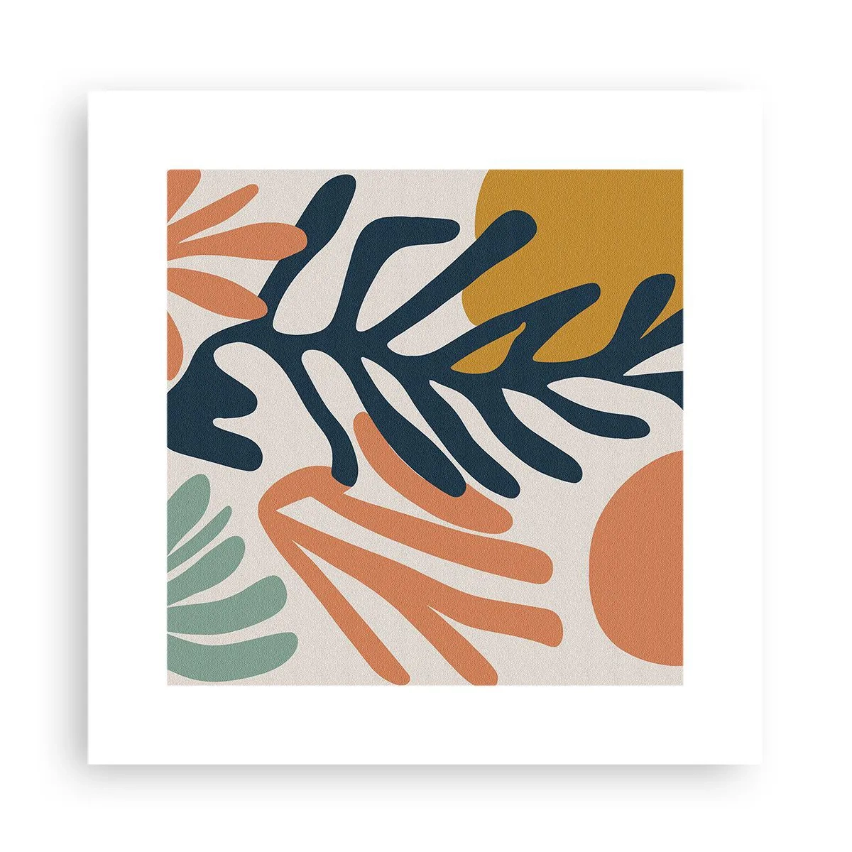 Poster - Korallenmeere - 30x30 cm