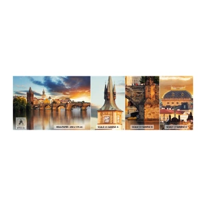 Fototapetenmuster Standard Eco - Schön seit Ewigkeiten - Stadt, Prag, Die tschechische Republik - 100x30 cm