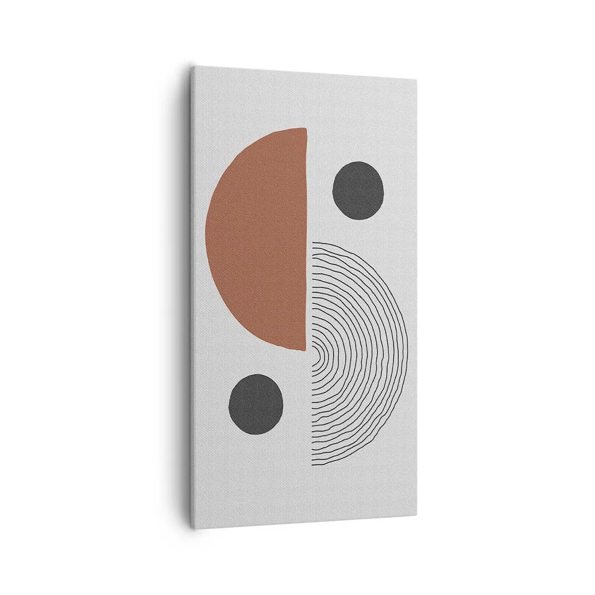 Bild auf Leinwand - Leinwandbild - Perfektion des Rades - 55x100 cm