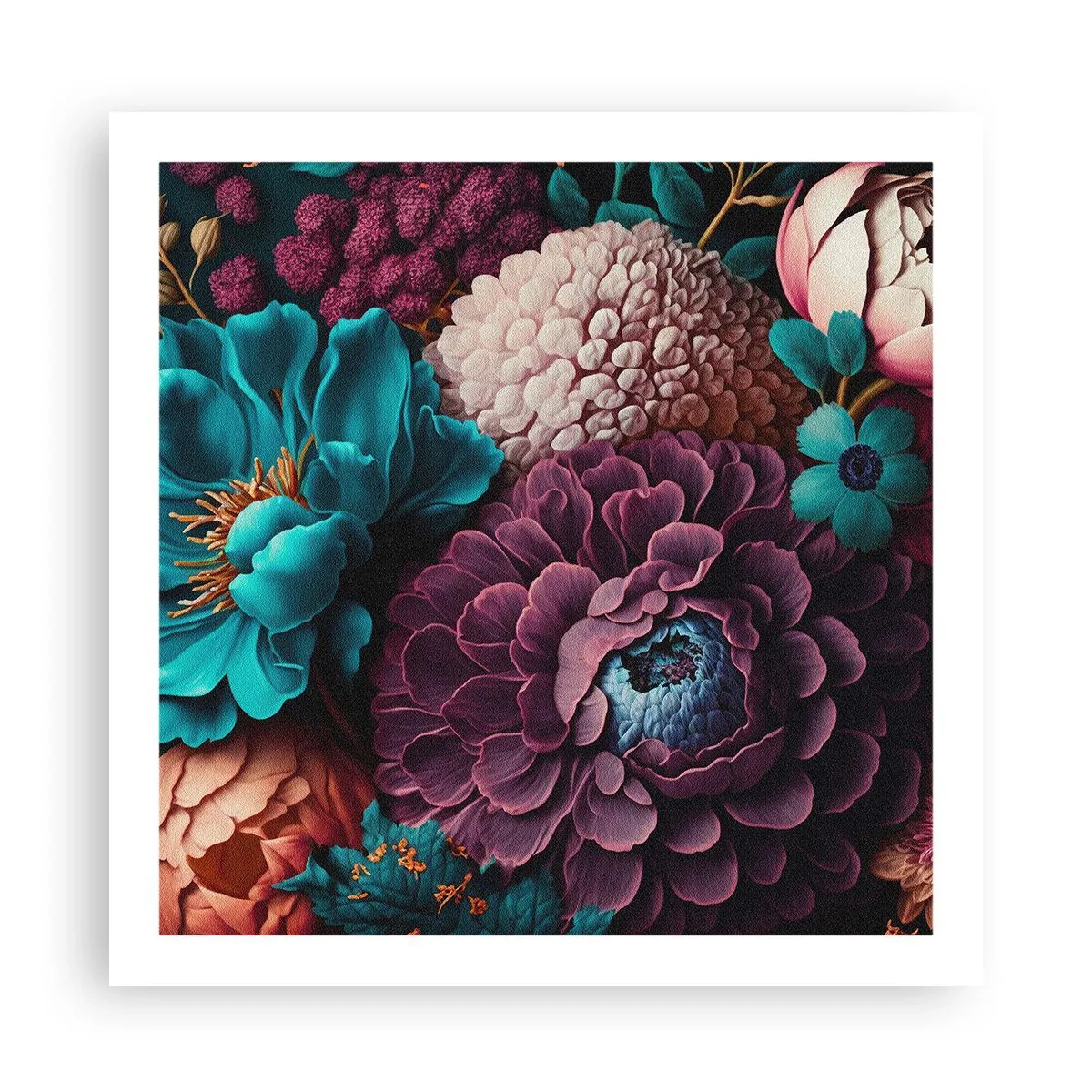 Poster - Natur in Hülle und Fülle - 60x60 cm