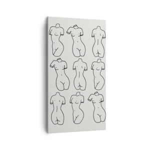 Bild auf Leinwand - Leinwandbild - Nur Venus - 45x80 cm