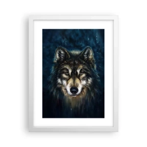 Poster in einem weißen Rahmen - Alpha? Und Omega - 30x40 cm